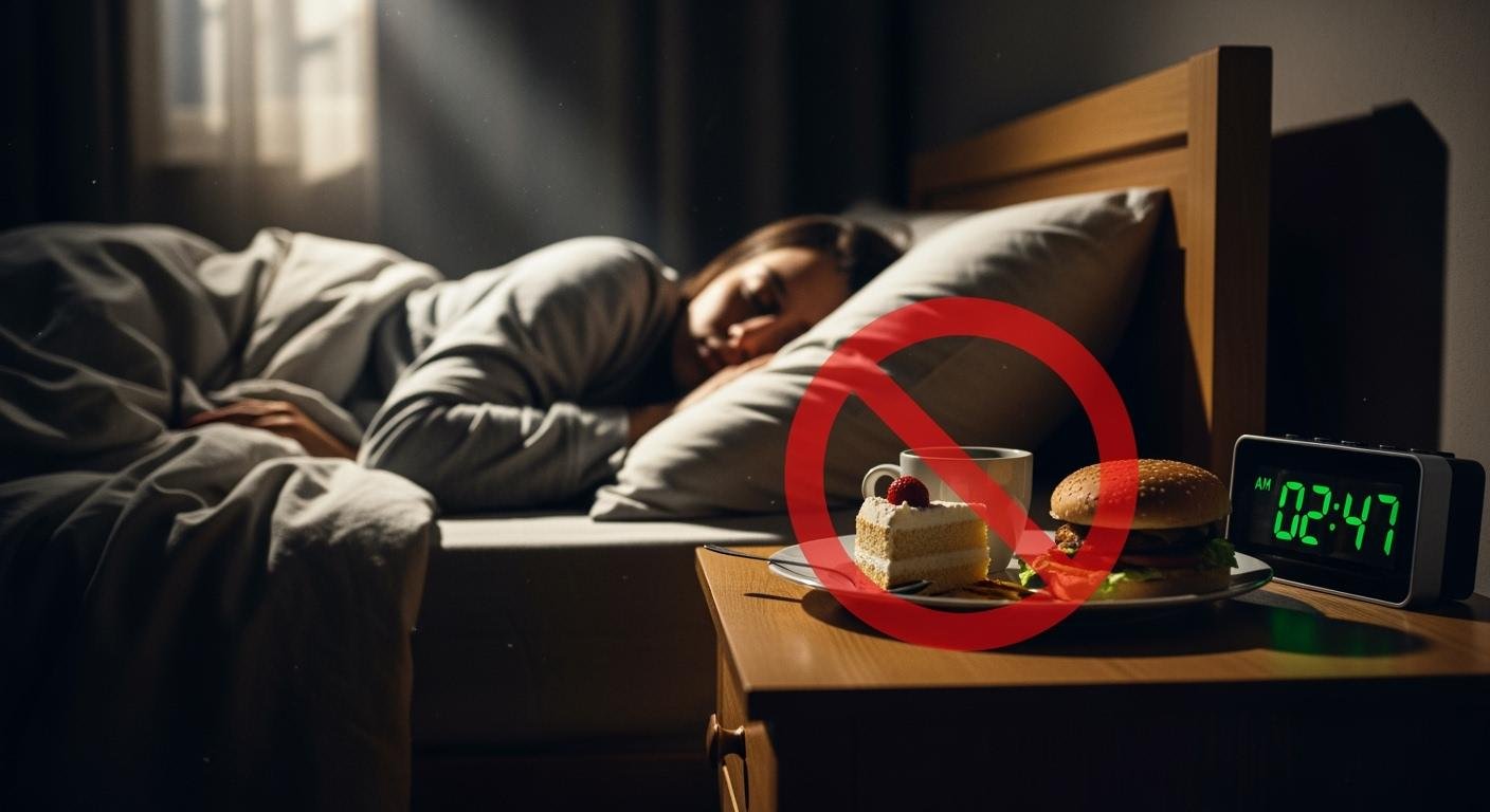 Never Eat This Before Bed for Better Sleep