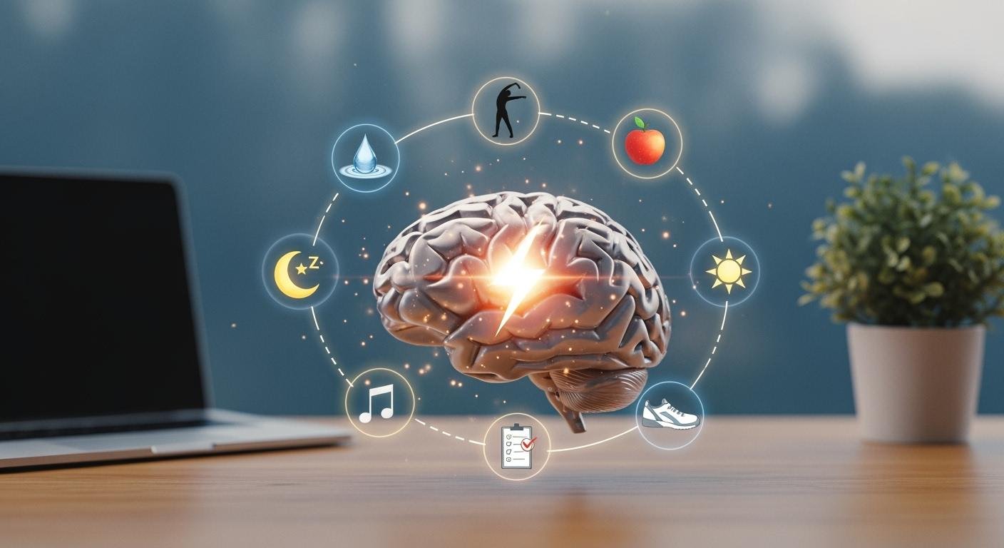 Improve Daily Productivity 8 Simple Energy Hacks