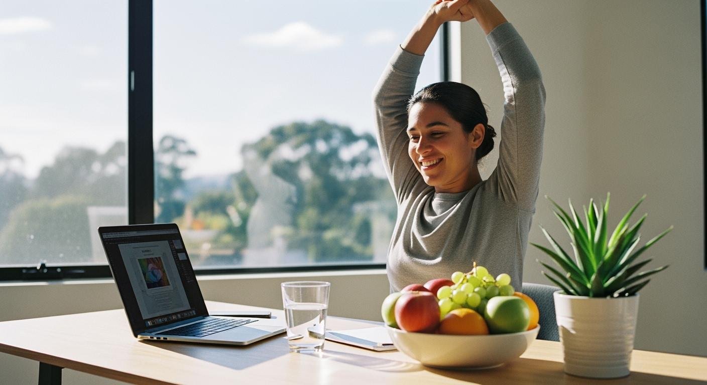 Top Tips to Stay Healthy While Working Remotely
