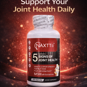 Advanced Joint Support Supplement – MSM with Glucosamine (120 Capsules)