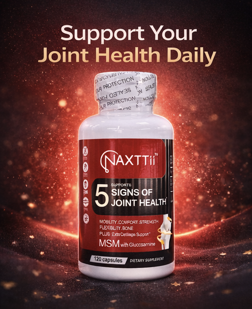 Advanced Joint Support Supplement – MSM with Glucosamine (120 Capsules)