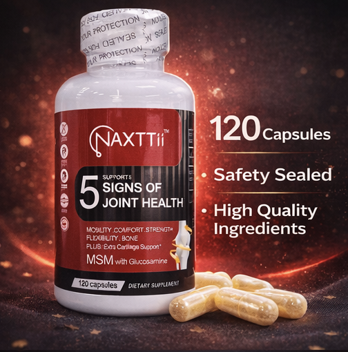 Advanced Joint Support Supplement – MSM with Glucosamine (120 Capsules) - Image 5